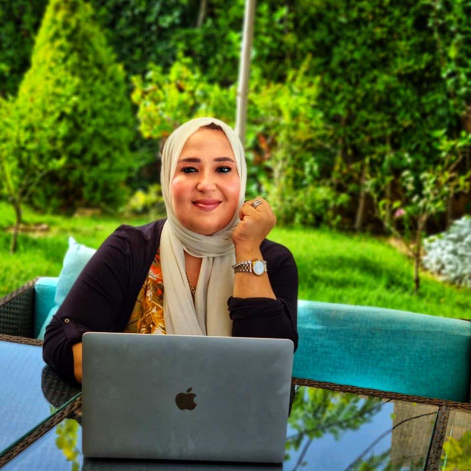 Portrait of author Nashwa Salah